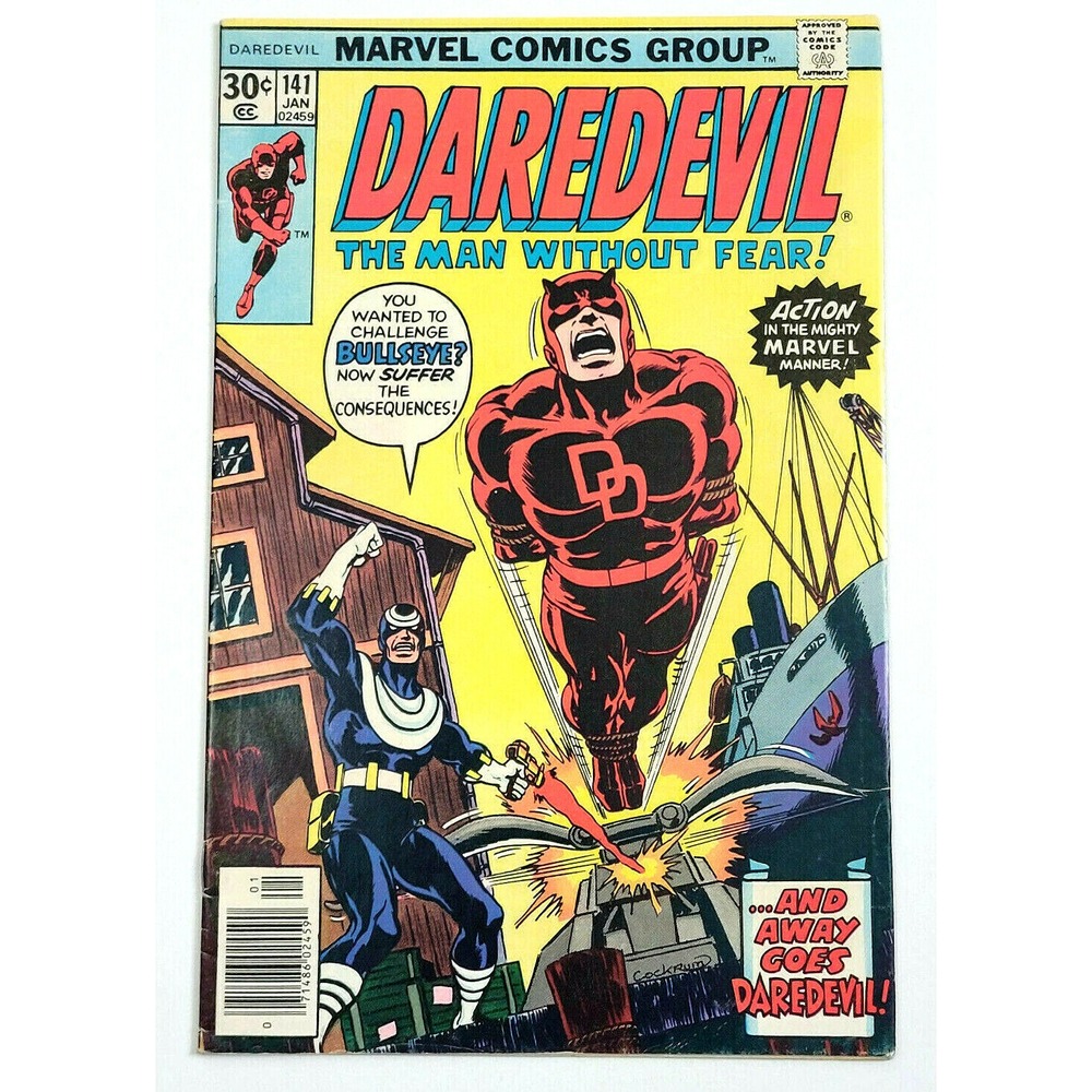 DAREDEVIL #‎ 141 - (1976) - 3RD BULLSEYE APPEARANCE